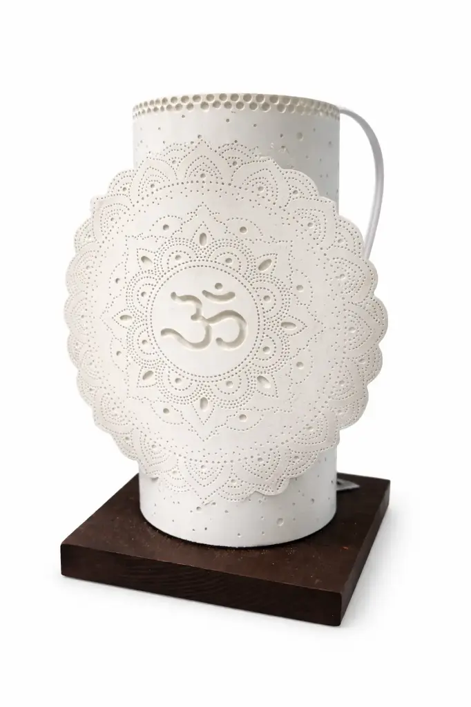 LAMPARA CON DISEÑO DE MANDALA - Modelo 1 