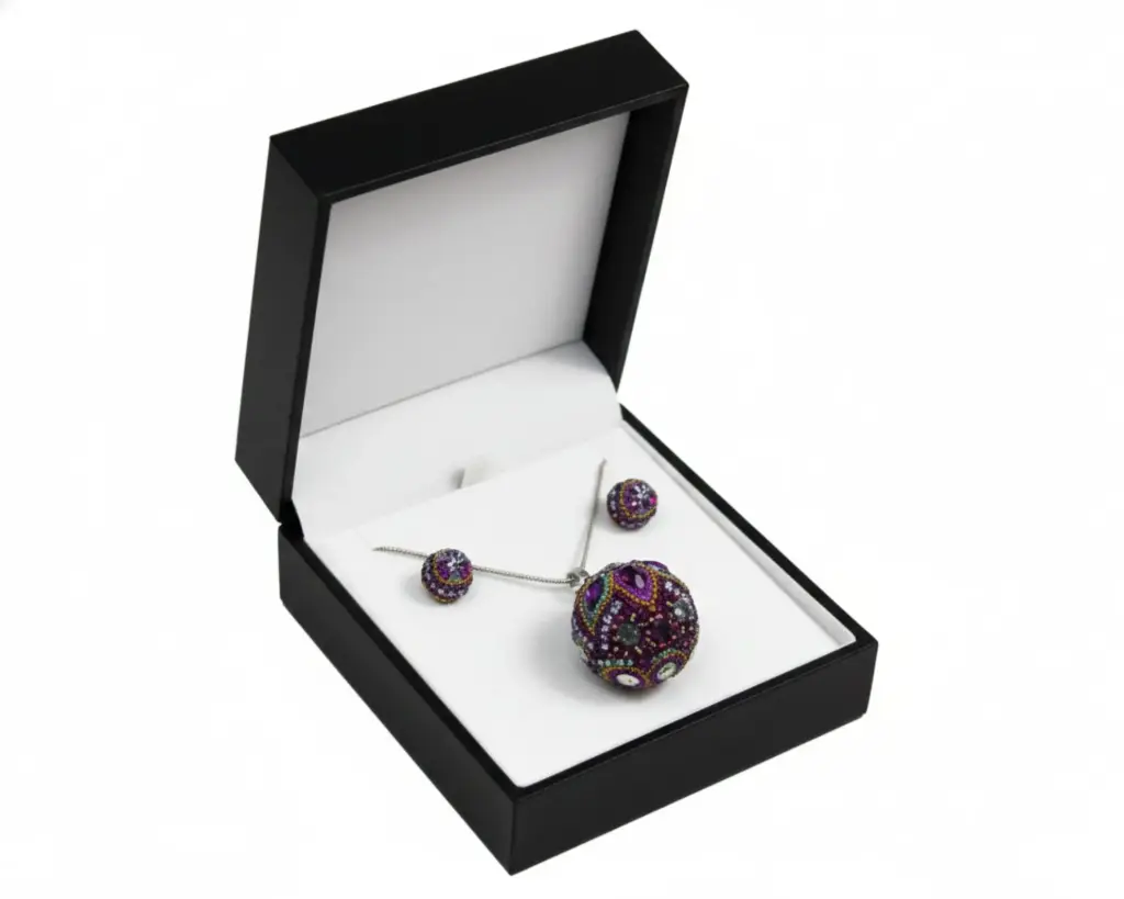JUEGO DE DIJE Y ARETES