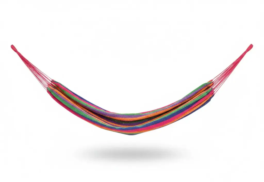 Hamaca de algodón de colores 