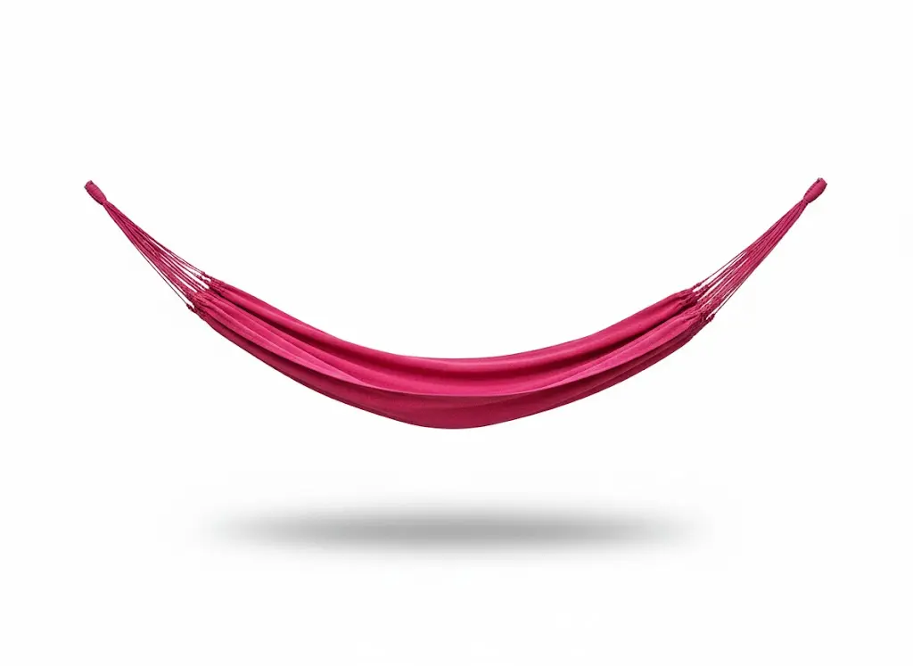 Hamaca nylon rosa 