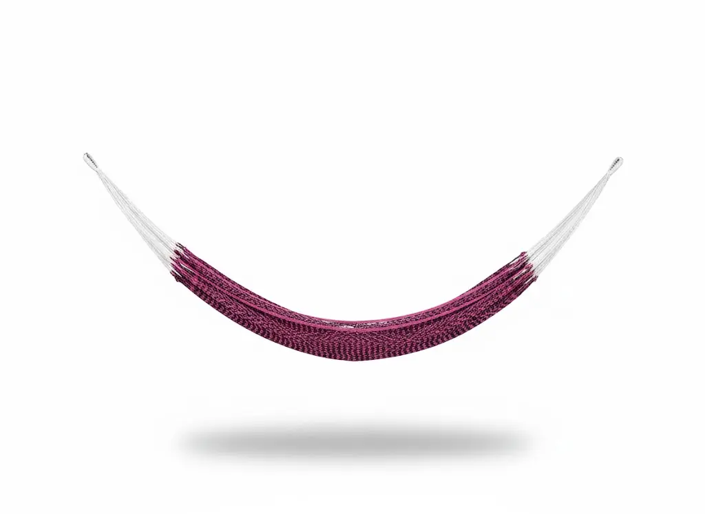 Hamaca nylon morado 