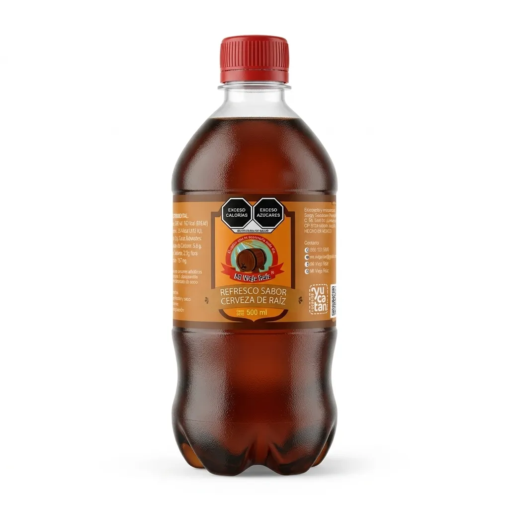 Refresco Cerveza de Raíz VR 500ml