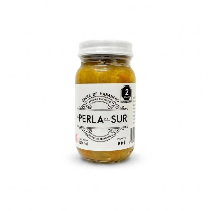Salsa Habanero 100ml PERLA DEL SUR