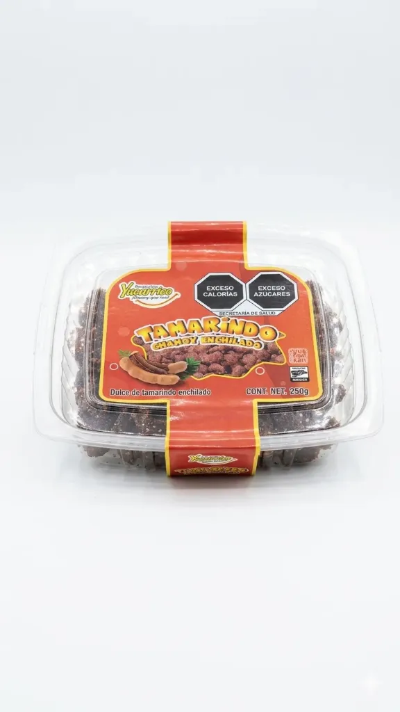 CHAROLA DE TAMARINDO CHAMOY PICOSO DE 250 GR