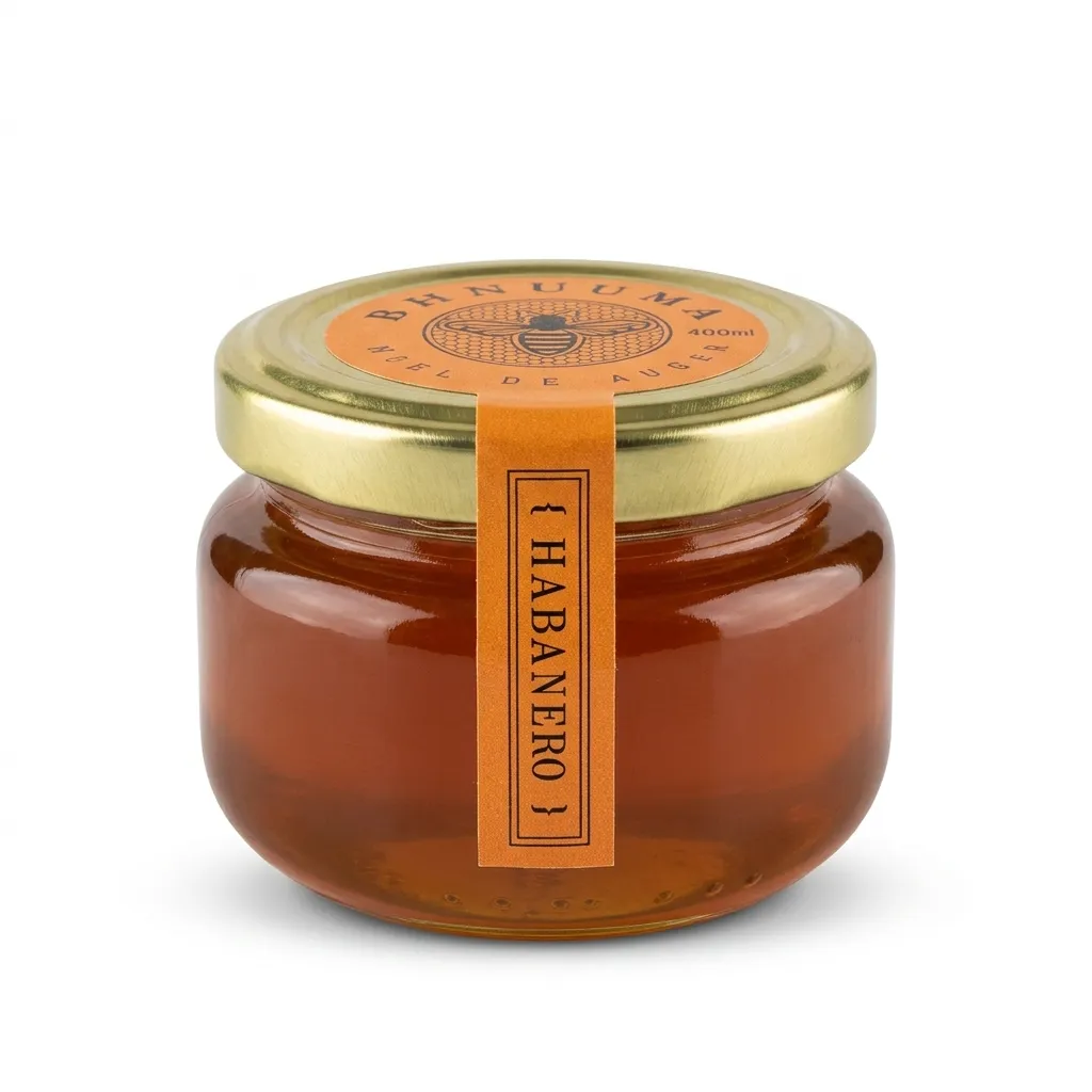 FRASCOS DE MIEL HABANERO 140 GR