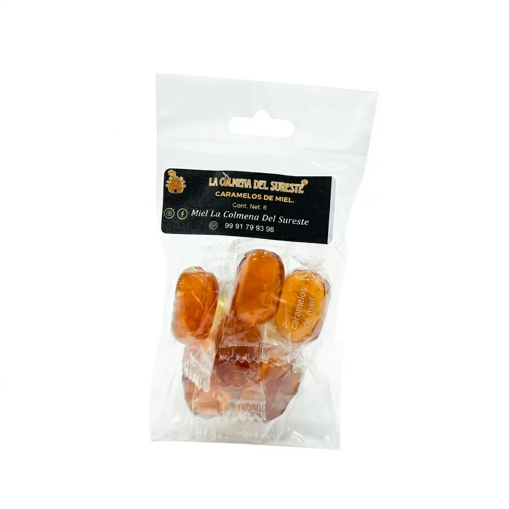 CARAMELOS DE MIEL 6 PZAS