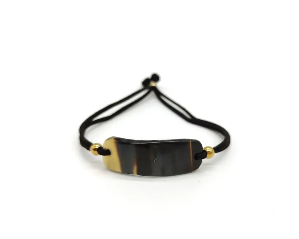 PULSERA CUERNO MOD. 1 MARMOLEADO