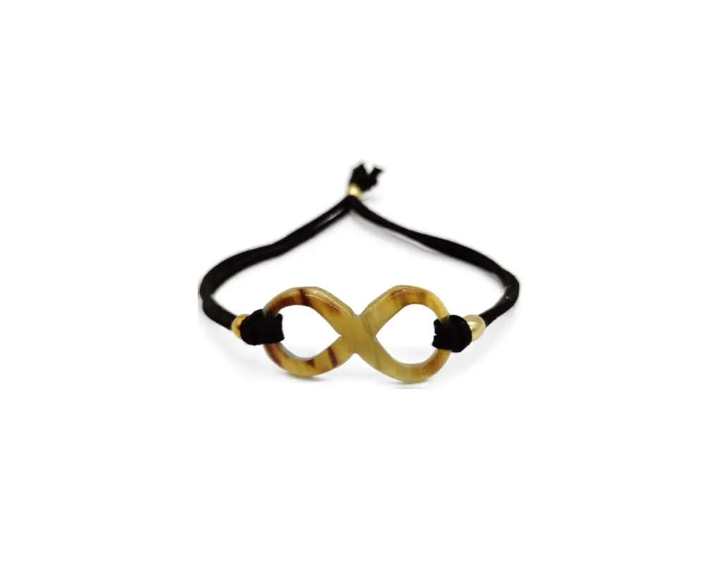 PULSERA CUERNO MOD. 3 MARMOLEADO
