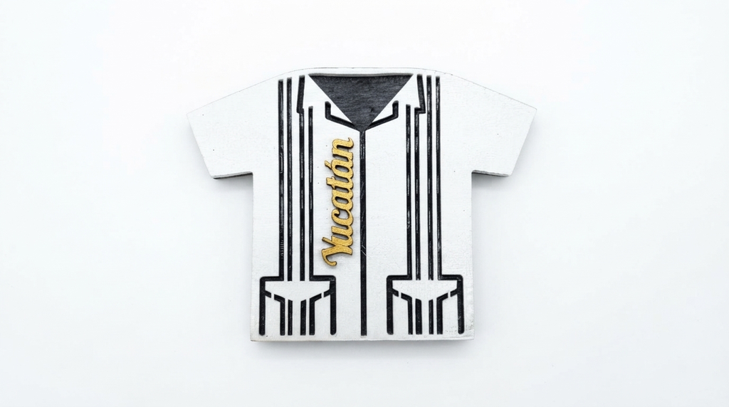 [2610422] IMAN GUAYABERA BLANCA